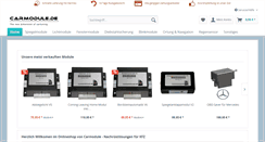 Desktop Screenshot of carmodule.de